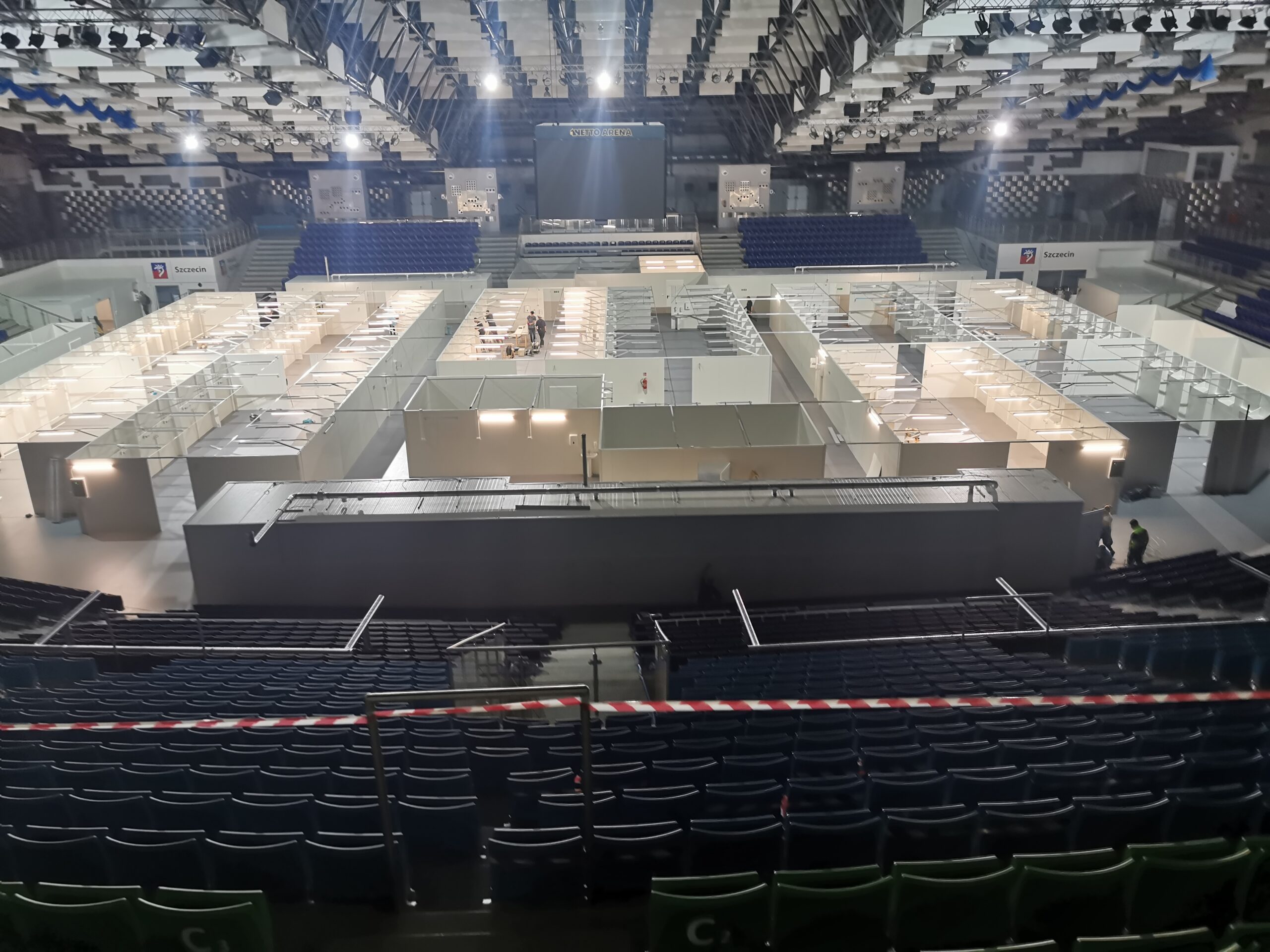 Realizacja: Tymczasowy Szpital Hala Netto Arena Szczecin