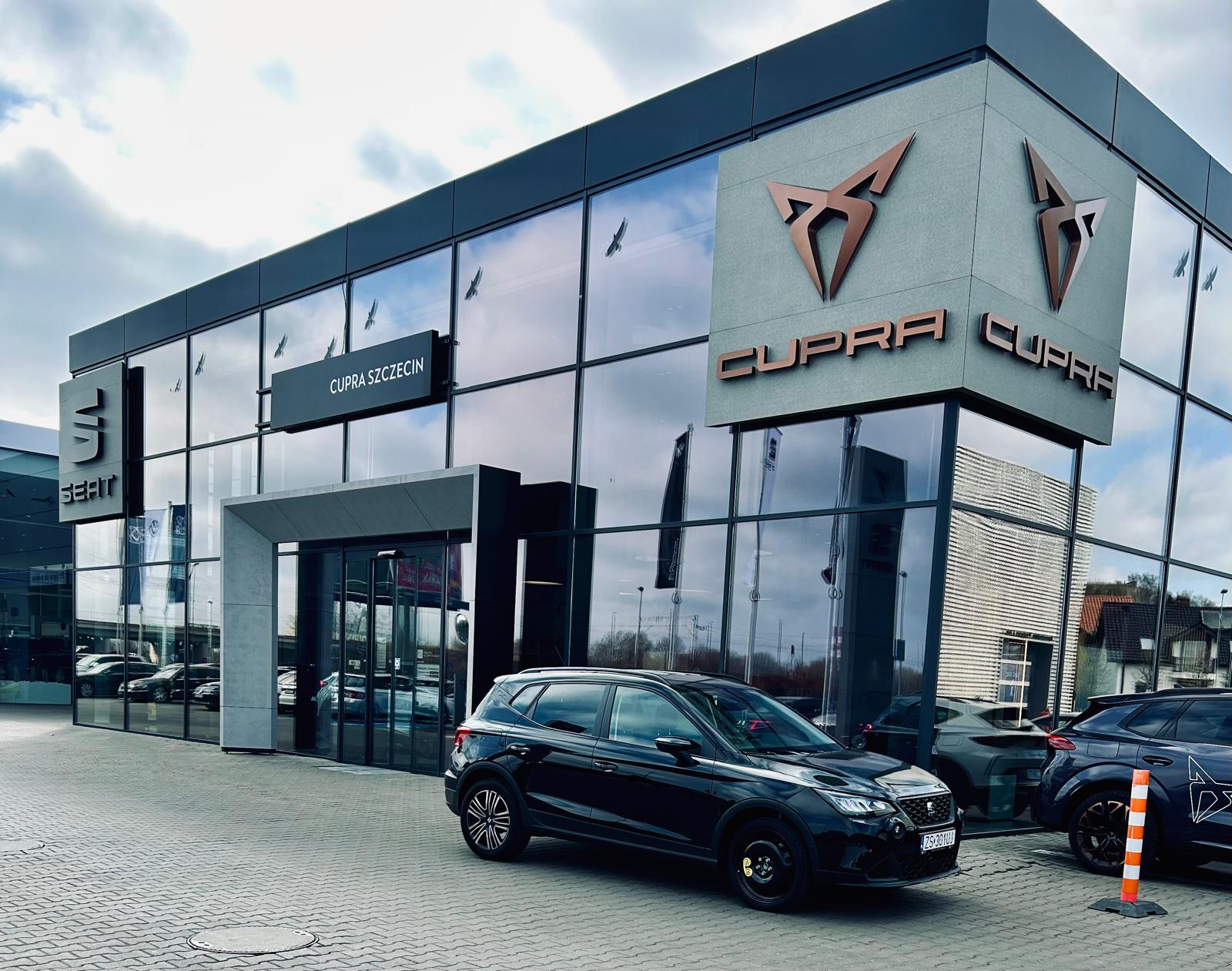 Realizacja: Salon Cupra Szczecin